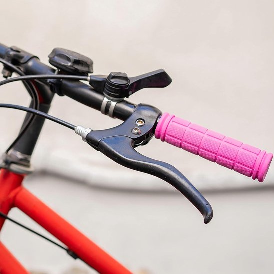 Poignée en caoutchouc de vélo 