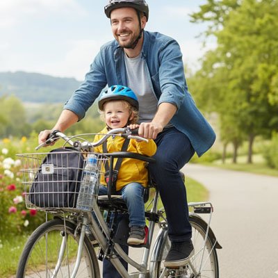 Porte bebe velo
