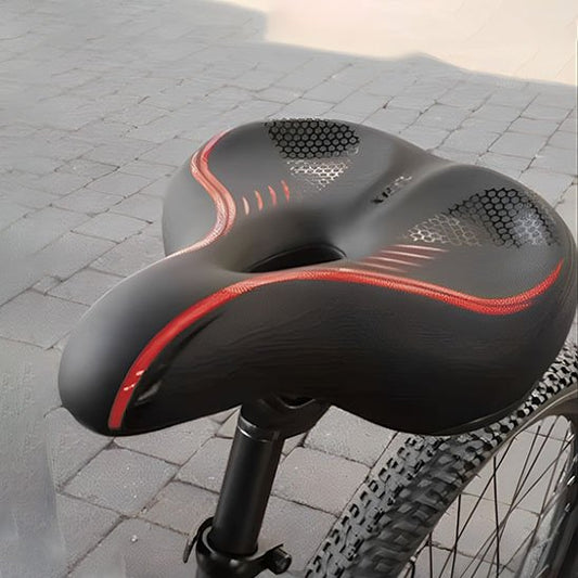 Selle vélo anti douleur large