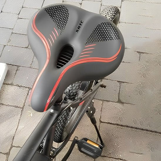 Selle vélo anti douleur large