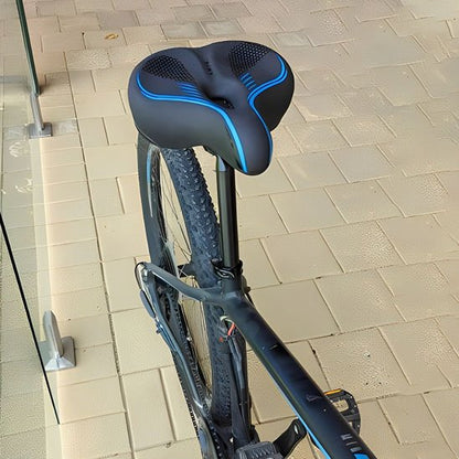 Selle vélo anti douleur large