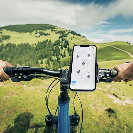 Support téléphone vélo 