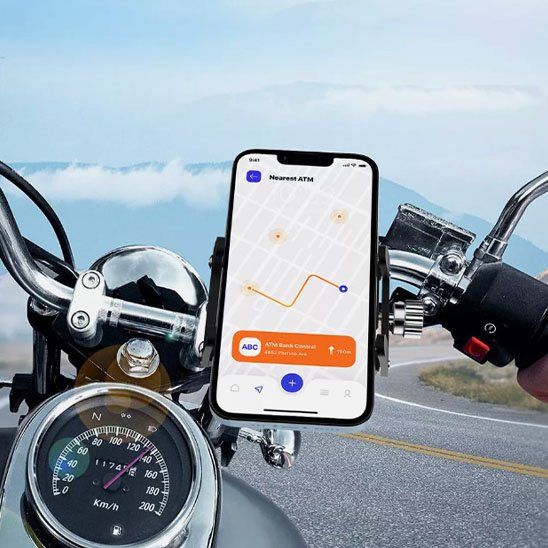 Support téléphone vélo 